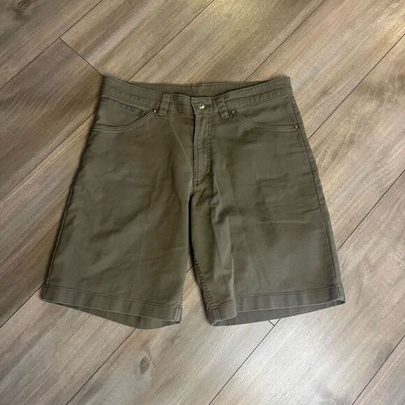 North Face Grey/Green Athletic Casual Shorts Men‎ 32 - Picture 1 of 5